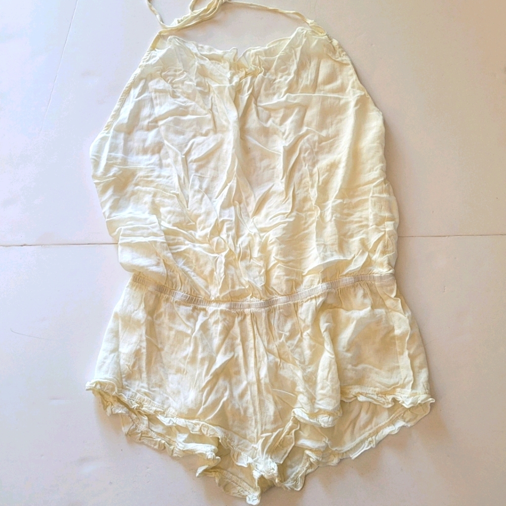 NWOT teddy romper